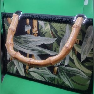 Fun Romag Bamboo Vintage 80s/90s  Purse